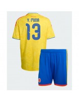 Kolumbia Yerry Mina #13 Kotipaita Lasten MM-kisat 2026 Lyhythihainen (+ shortsit)